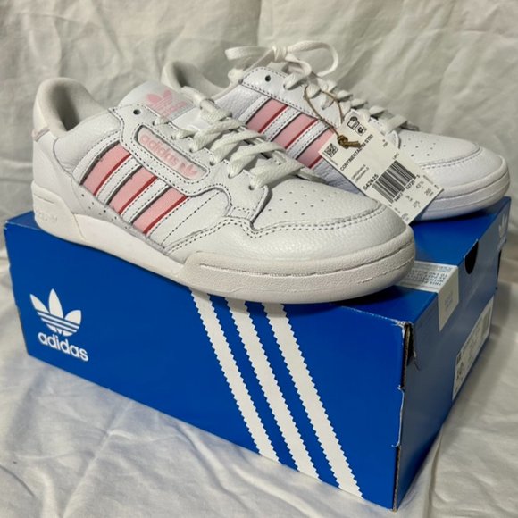 *BRAND NEW* ADIDAS CONTINENTAL 80 STRIPES W SNEAKERS - Picture 1 of 6